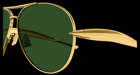 BOTTEGA VENETA 64 Sunglass Unisex Metal Accessories